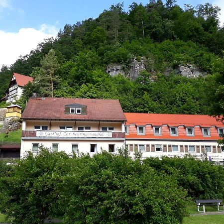 Gasthof Zur Behringersmuehle Goessweinstein Exterior foto
