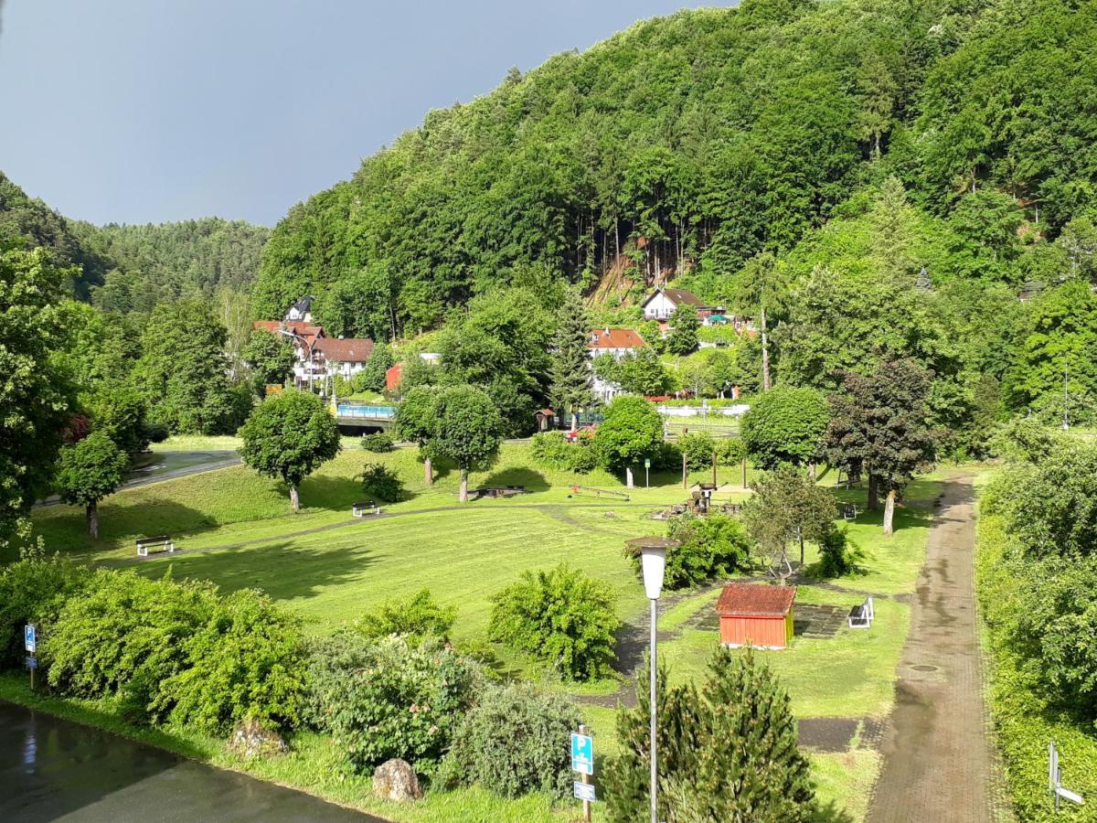 Gasthof Zur Behringersmuehle Goessweinstein Exterior foto