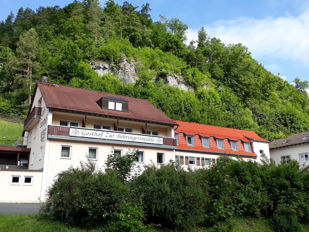 Gasthof Zur Behringersmuehle Goessweinstein Exterior foto